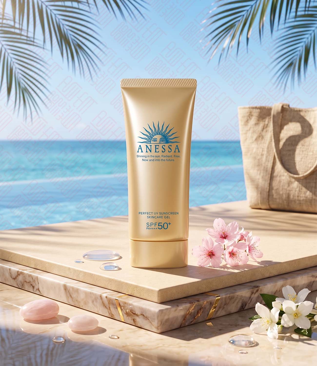 Anessa Perfect UV Sunscreen Skincare Gel 肌肤防晒霜凝胶 Indochina Ginseng 印支参茸 UPC 4909978147112