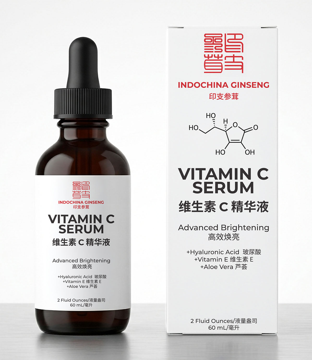 Vitamin C Serum 维生素C 精华液 Indochina Ginseng 印支参茸 UPC 884400414052