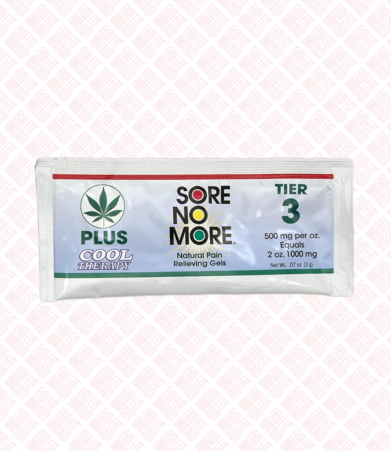Sore No More Plus CBD 美国止痛膏大麻二酚 UPC 763669037014 Indochina Ginseng 印支参茸