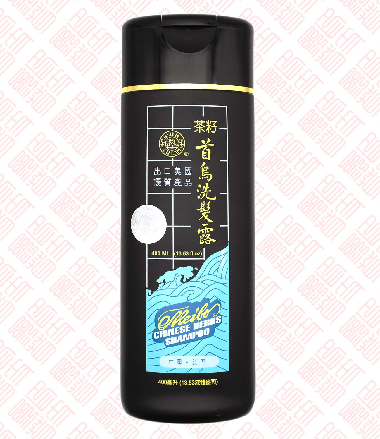 Meibo Tea Leaf Shampoo 茶籽首乌洗发露 Indochina Ginseng 印支参茸 UPC 049987015942