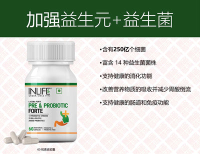 Pre & Probiootics Forte 加强益生元+益生菌 UPC 8906089931322