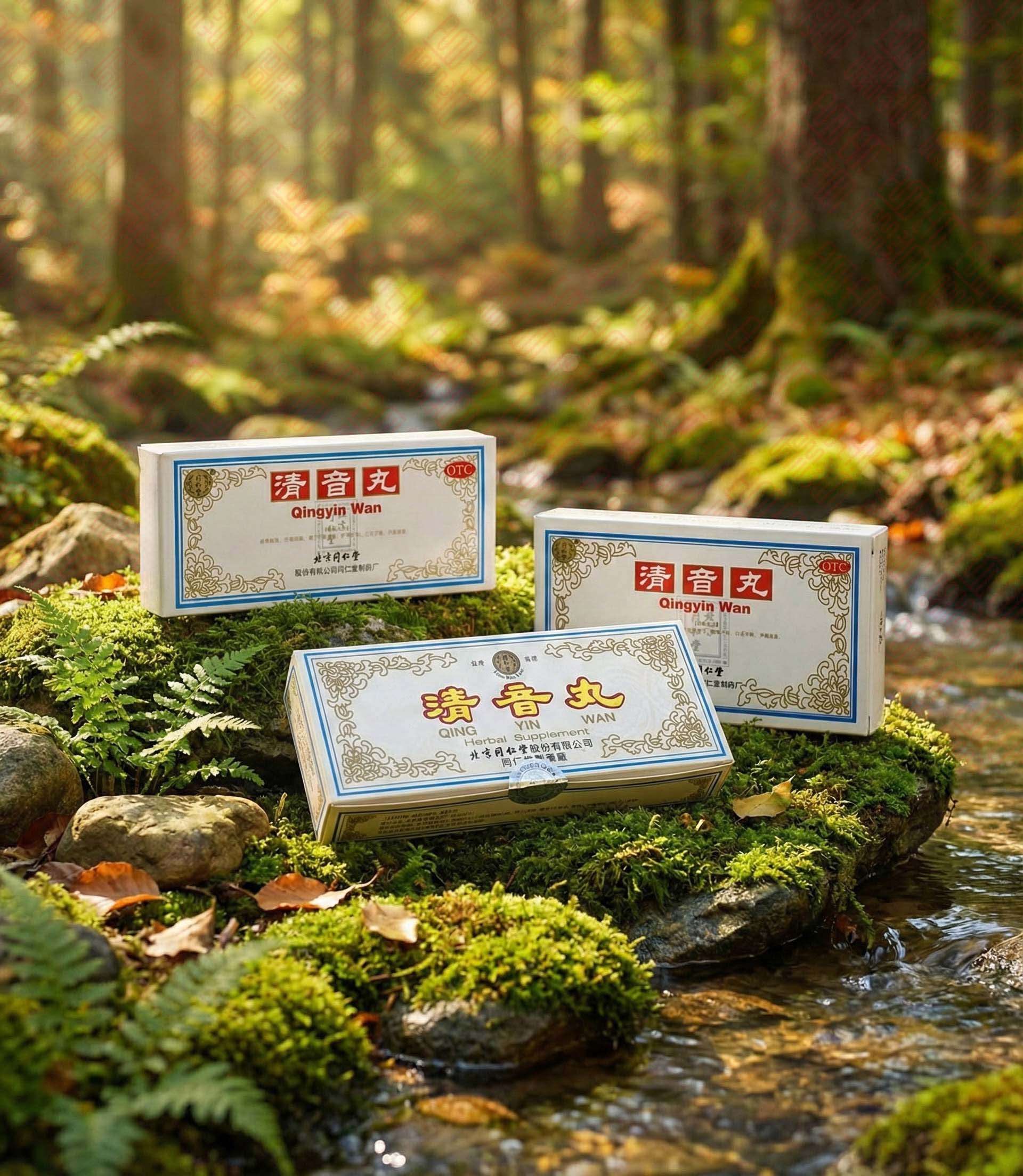 Qingyin Wan 清音丸 Indochina Ginseng 印支参茸 UPC 6904579100908  6904579100922 6904579114301