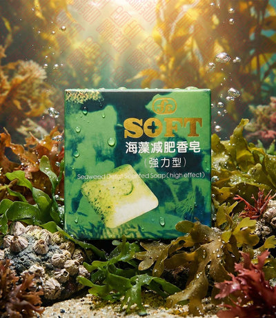 Seaweed Defat Scented Soap 海藻减肥香皂 UPC 6908332182613 Indochina Ginseng 印支参茸