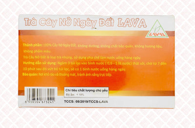 LAVA Gout Tea Trà Nở Ngày Đất 风湿茶 - Indochina Ginseng 印支参茸